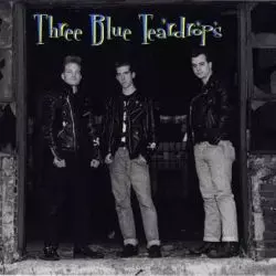 Three Blue Teardrops