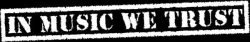 In Music We Trust