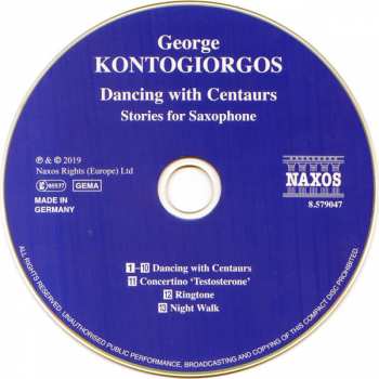 CD نيسم جلال: Stories For Saxophone