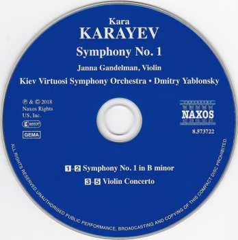 CD نيسم جلال: Symphony No. 1 / Violin Concerto