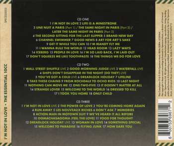 3CD 10cc: I'm Not In Love: The Essential 