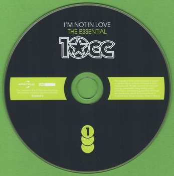 3CD 10cc: I'm Not In Love: The Essential 
