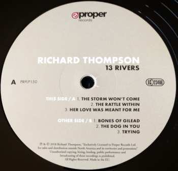 2LP Richard Thompson: 13 Rivers