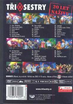 DVD Tři Sestry: 20 Let Naživu