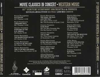 CD 21st Century Symphony Orchestra: Movie Classics In Concert: Western Music