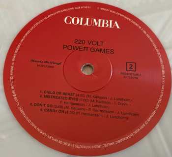 LP 220 Volt: Power Games LTD | NUM | CLR