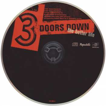 CD 3 Doors Down: The Better Life