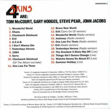 4CD/Doos 4 Skins: The Albums