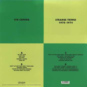 2LP 4th Coming: Strange Things: 1970 - 1974