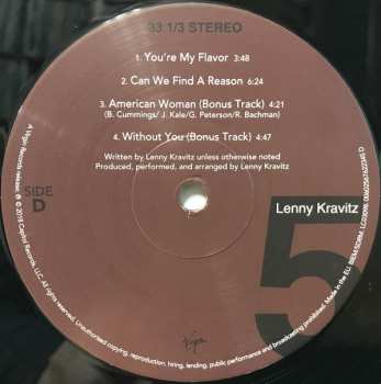 2LP Lenny Kravitz: 5