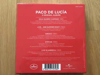 5CD/Doos Paco De Lucía: 5 Original Albums Vol. 2