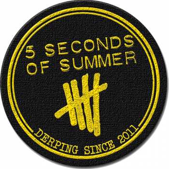 Merch 5 Seconds Of Summer: Patch Derping Stamp