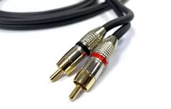 Audiotechnica Dynavox Cinchkabel RCA Black 0,5m