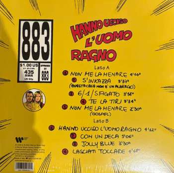 LP 883: Hanno Ucciso L'Uomo Ragno CLR | LTD