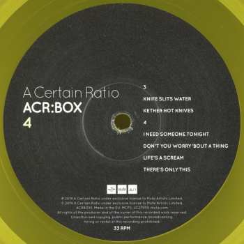 7LP/Doos A Certain Ratio: ACR:BOX LTD | CLR