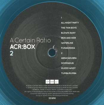 7LP/Doos A Certain Ratio: ACR:BOX LTD | CLR