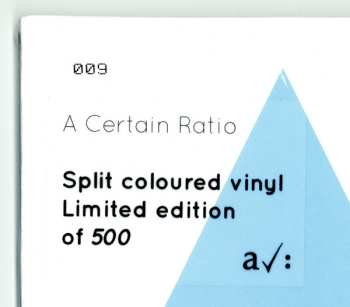 LP A Certain Ratio: Dirty Boy & Shack Up Remixed