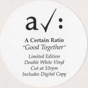2LP A Certain Ratio: Good Together LTD | CLR