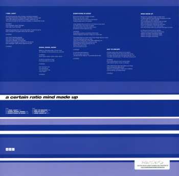 2LP A Certain Ratio: Mind Made Up LTD | CLR