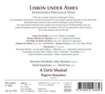 CD A Corte Musical: Lisbon Under Ashes: Rediscovered Portuguese Music