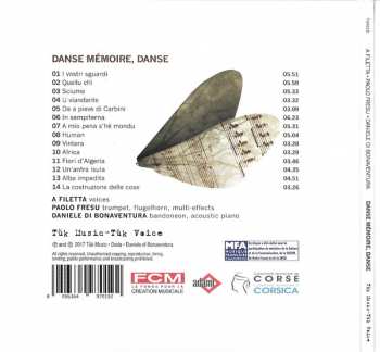 CD Paolo Fresu: Danse Mémoire, Danse