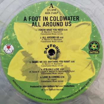 LP A Foot In Coldwater: All Around Us CLR