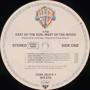 LP a-ha: East Of The Sun West Of The Moon