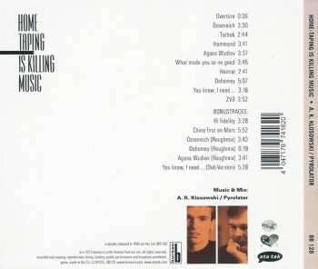 CD Pyrolator: Home-Taping Is Killing Music