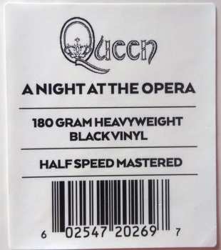 LP Queen: A Night At The Opera LTD