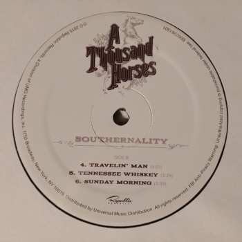 2LP A Thousand Horses: Southernality