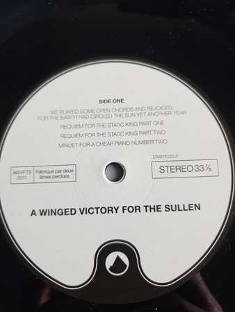 LP A Winged Victory For The Sullen: A Winged Victory For The Sullen