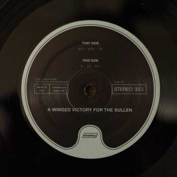 2LP A Winged Victory For The Sullen: Atomos