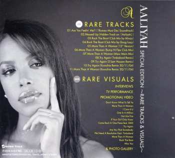 CD/DVD Aaliyah: Special Edition ~Rare Tracks & Visuals~