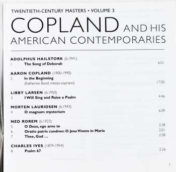 CD Aaron Copland: Copland And His American Contemproraries