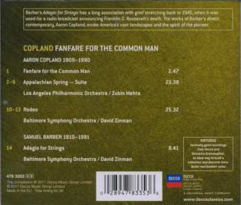 CD Los Angeles Philharmonic Orchestra: Fanfare For The Common Man / Adagio