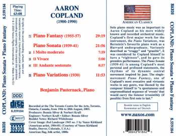 CD Aaron Copland: Piano Sonata • Piano Fantasy