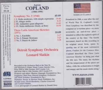 CD Aaron Copland: Symphony No. 3