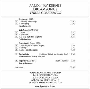 CD Northern Sinfonia: Dreamsongs, Three Concertos