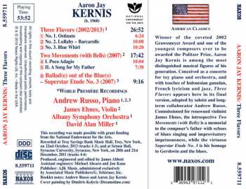 CD James Ehnes: Three Flavors