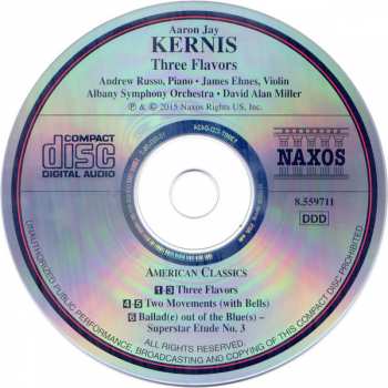 CD James Ehnes: Three Flavors