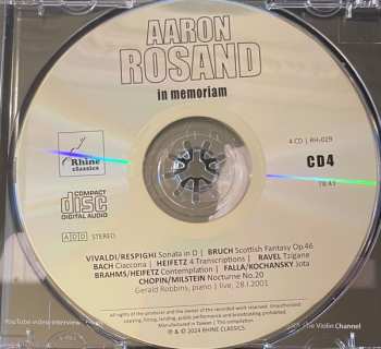 4CD/Doos Aaron Rosand: In Memoriam
