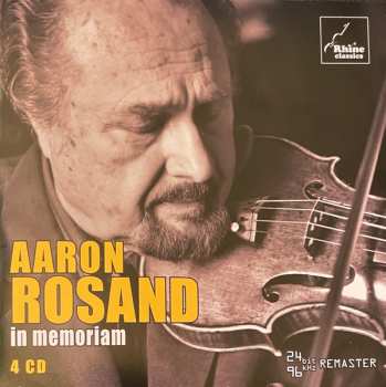 4CD/Doos Aaron Rosand: In Memoriam