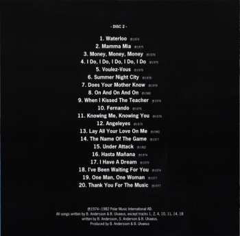 2CD ABBA: 40/40 The Best Selection = 40/40 ～ベスト・セレクション