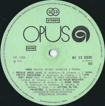 LP ABBA: ABBA (Björn, Benny, Agnetha & Frida)