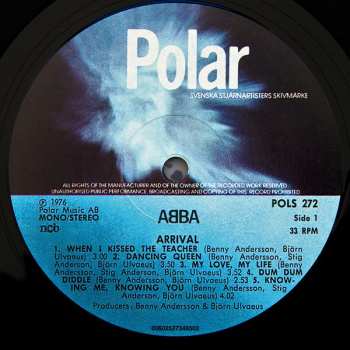 LP ABBA: Arrival