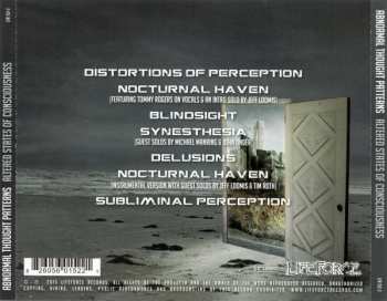 CD Abnormal Thought Patterns: Altered States Of Consciousness