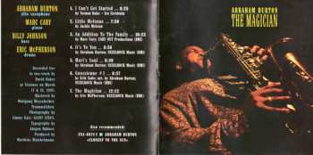 CD Abraham Burton: The Magician