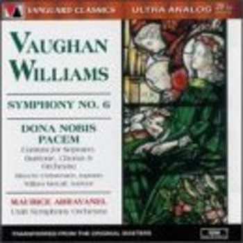 Album Abravanel,maurice / Utah Symphony Orchestra: Vaughan Williams Symphony No. 6 Dona Nobis Pacem