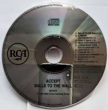 CD Accept: Balls To The Wall