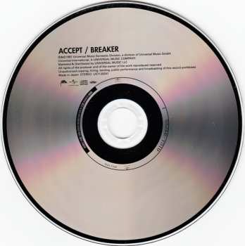 CD Accept: Breaker = ブレイカー~戦慄の掟